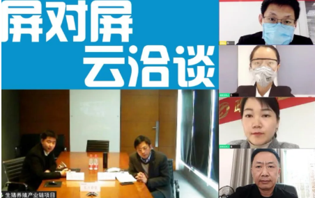 舉行生豬養(yǎng)殖全產(chǎn)業(yè)鏈投資選址項(xiàng)目的線上對(duì)接會(huì),確保優(yōu)質(zhì)項(xiàng)目順利推進(jìn) 舉行生豬養(yǎng)殖全產(chǎn)業(yè)鏈投資選址項(xiàng)目的線上對(duì)接會(huì),確保優(yōu)質(zhì)項(xiàng)目順利推進(jìn)