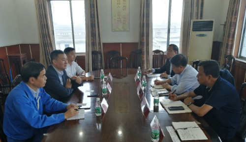 陪同政府園區赴老牌服裝面料擴建投資選址項目方對接考察,推動服裝面料制造智能化 陪同政府園區赴老牌服裝面料擴建投資選址項目方對接考察,推動服裝面料制造智能化
