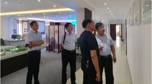 助力政府園區赴高端環保建材產業園投資選址項目方對接考察，持續推動項目落地提質加速