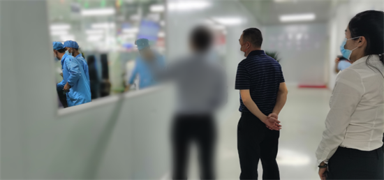 5月9日，廣西某地方政府成功考察電子產品生產擴建投資選址項目